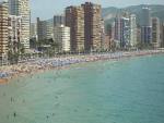 la playa
